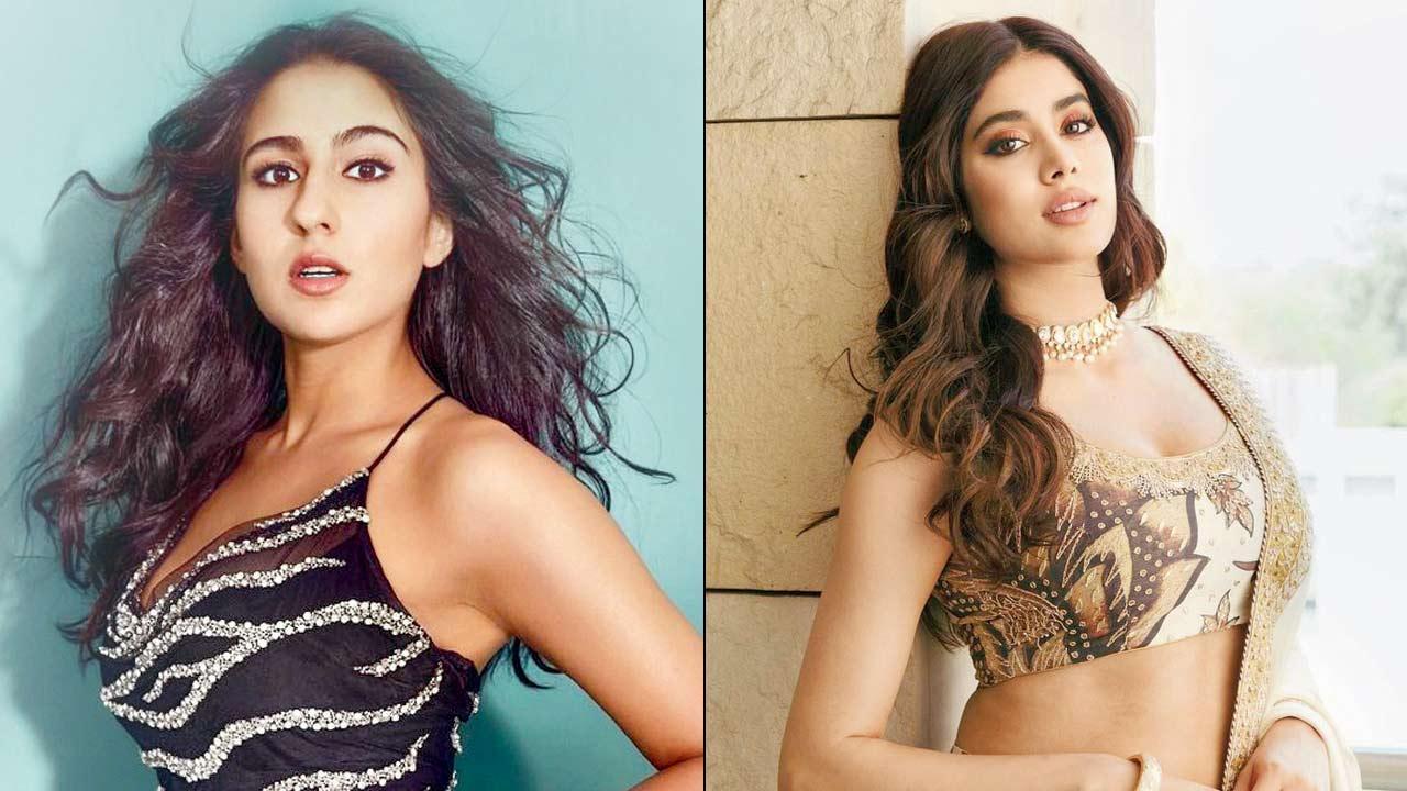 Kajal Riyel Sexy Video - Have you heard? Janhvi Kapoor, Sara Ali Khan to appear together on Koffee  with Karan