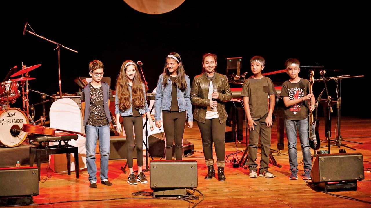 Children at a pre-pandemic edition of Jazz for Kids