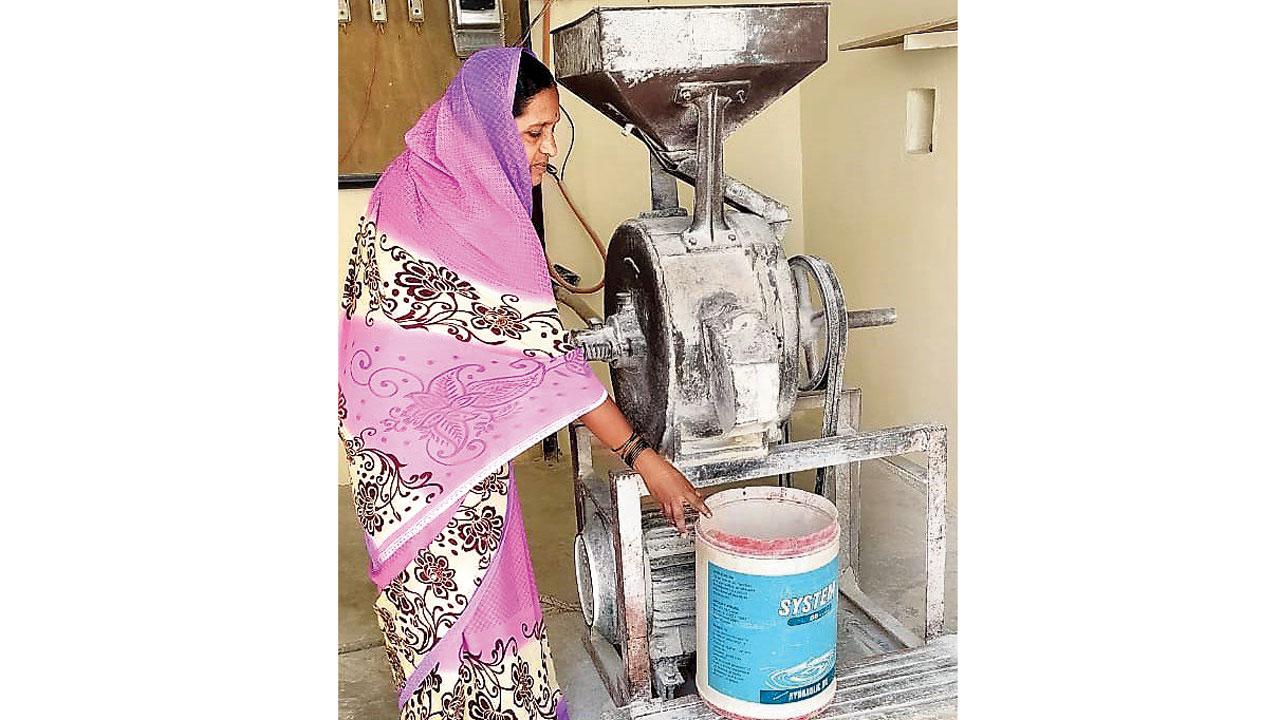 Before getting a job at the school, Borade started a flour mill to earn a living