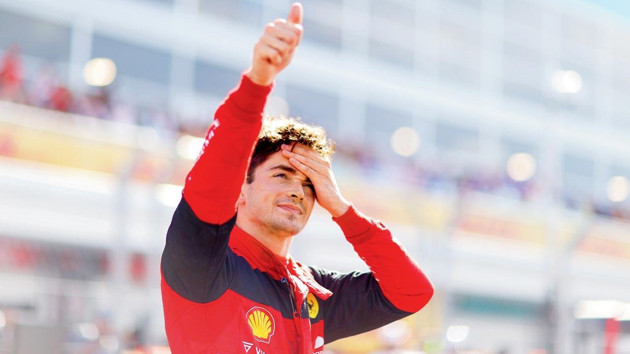 Leclerc on pole, Ferrari too good