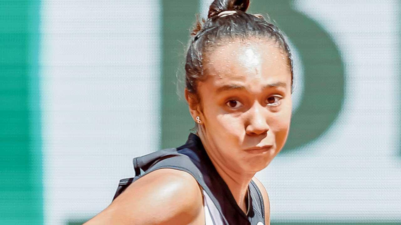 Leylah enters quarters in Paris for the first time