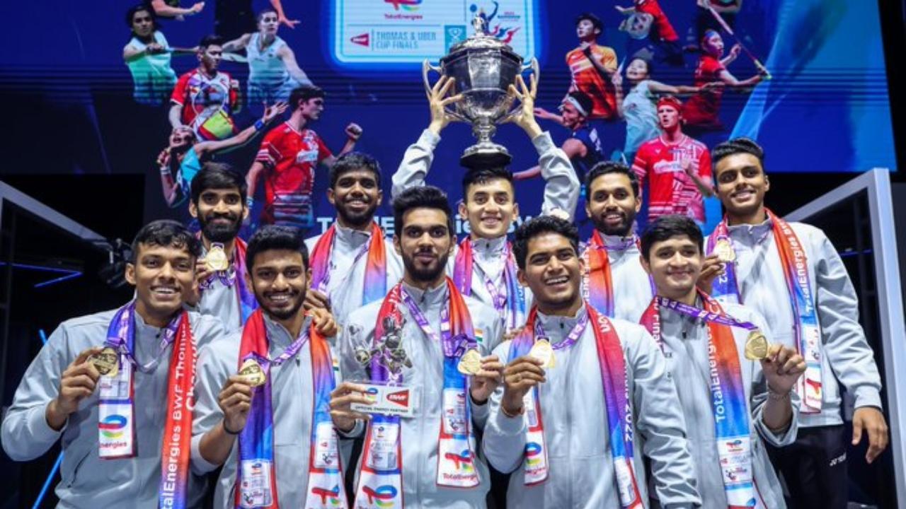 Rs 20 lakh reward per Thomas Cup-winning badminton player enough?