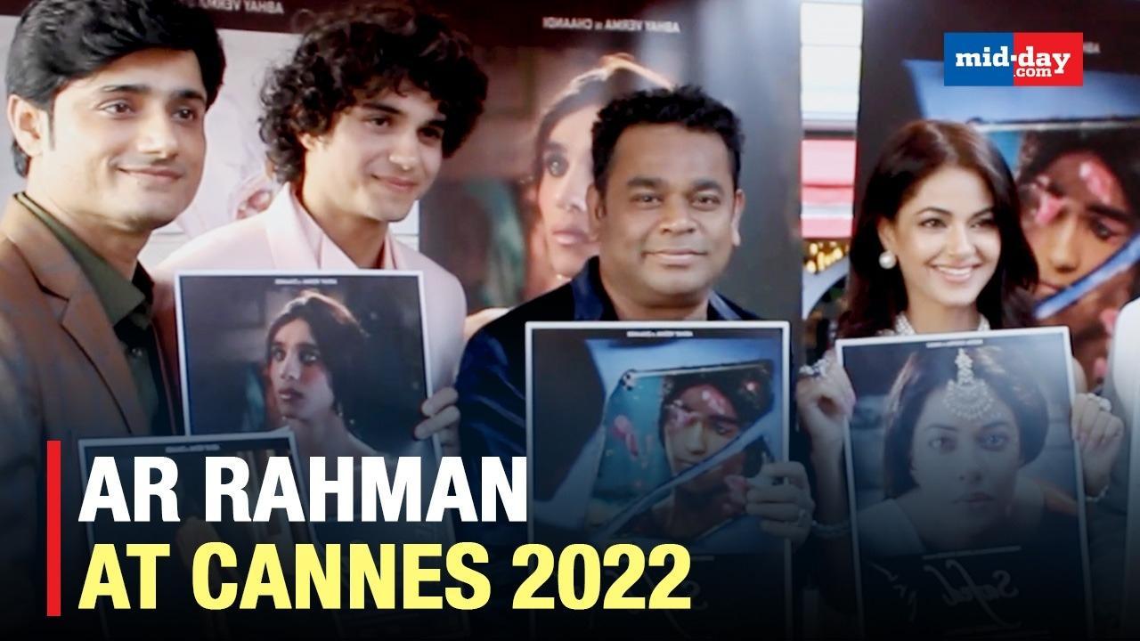 AR Rahman Unveils The First Look Of Sandeep Singh's Safed At Cannes 2022