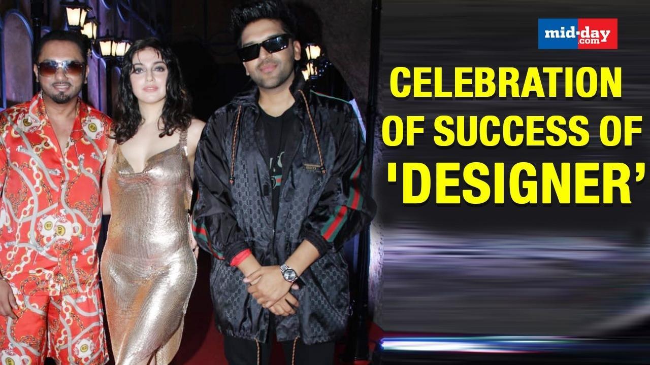Honey Singh, Divya Khosla Kumar Celebrate The Success Of Their Song 'Designer’