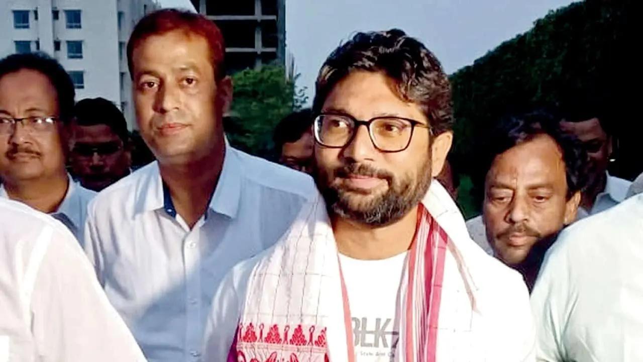 My arrest was at behest of Assam government's 'political bosses in Delhi', says Jignesh Mevani on arrival at Ahmedabad