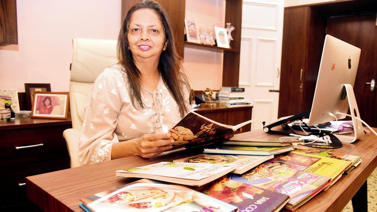 Dalal’s daughter Renu was inspired by her mother’s culinary documentation and has written books herself. Pic/Shadab Khan