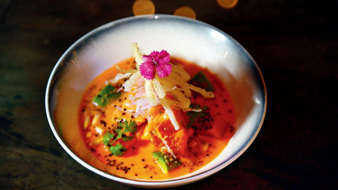 Mango ceviche