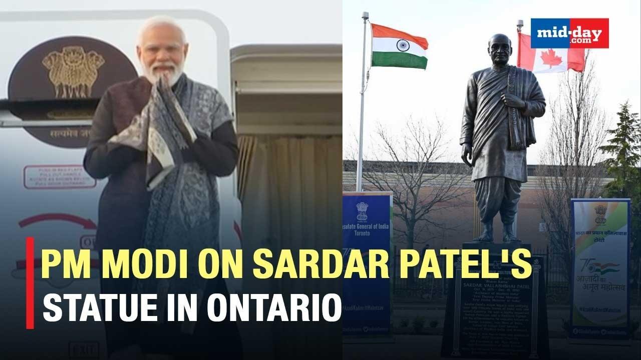 PM Modi: Sardar Patel's Statue In Ontario To Be Symbol Of India-Canada Relations