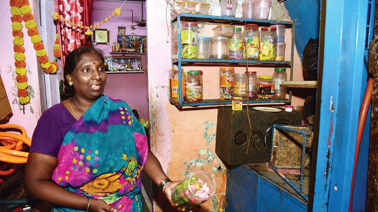 Laxmi Harijan opened a tiny shop outside her home, where she sold chocolates, biscuits and toys, to make ends meet. But she doesn’t have the money to replenish items in the shop