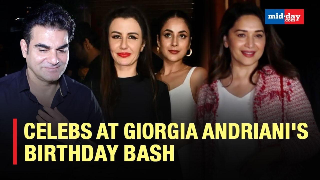 Shehnaaz Gill steals the show at Giorgia Andriani's birthday bash