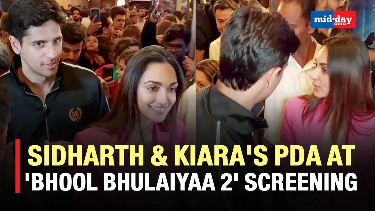 Sidharth Attends Bhool Bhulaiyaa 2 Screening Amid Breakup Rumours With Kiara