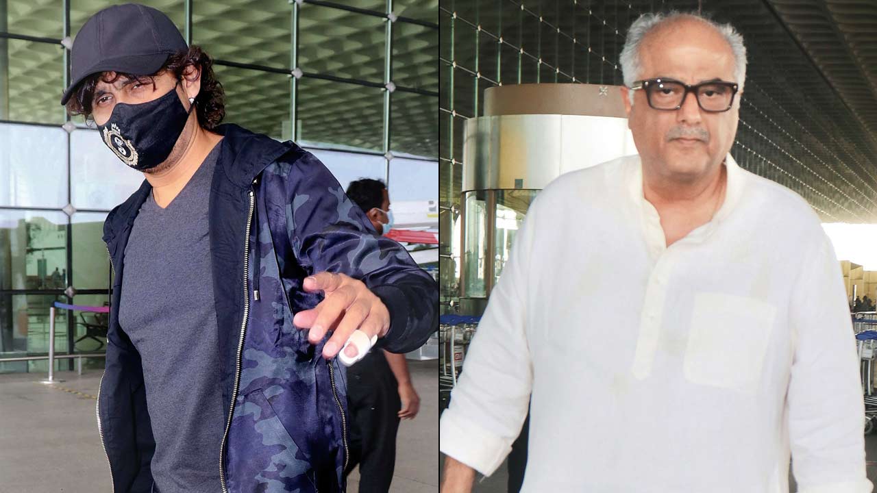 Sonu Nigam and Boney Kapoor