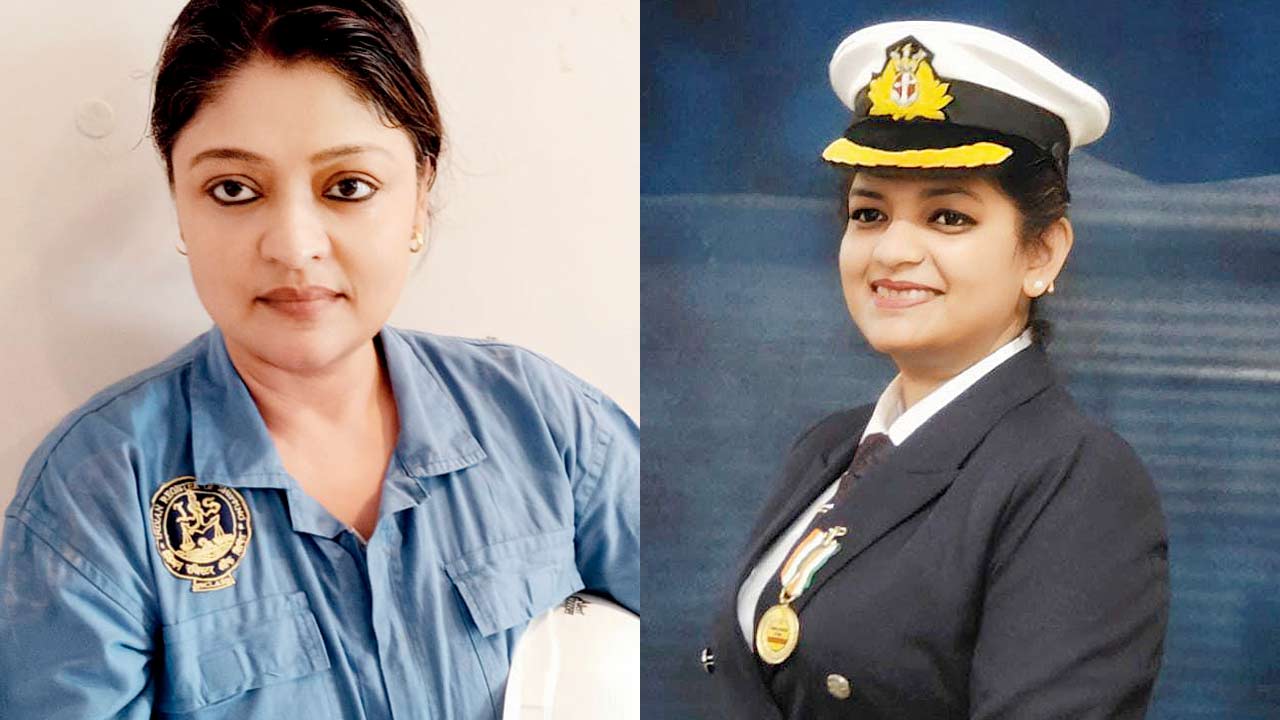 (From left) Sonali Banerjee and Capt Suneha Gadpande