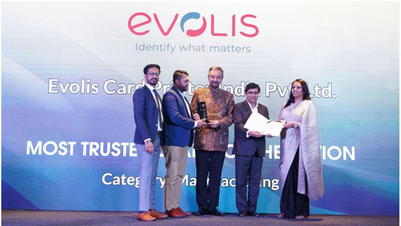 TBS Media – The Brand Story Awards Evolis Card Printer India Private Limited as Most Trusted Brand of the Nation