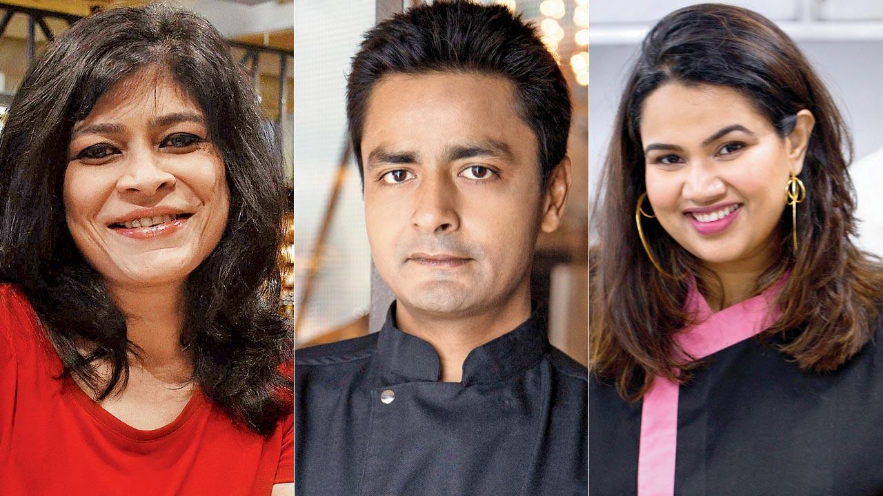 Rushina Munshaw Ghildiyal, Manu Chandra and Pooja Dhingra