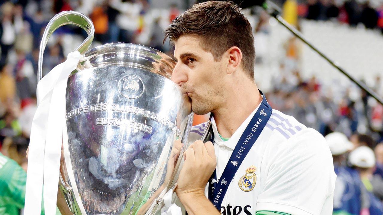 Carlo Ancelotti promised, goalie Courtois delivered