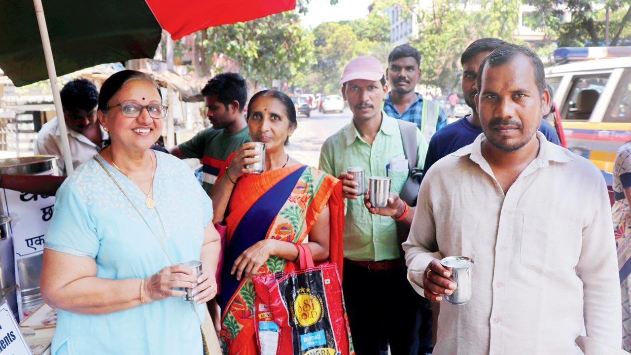 Mumbai family sells buttermilk to raise money for charity