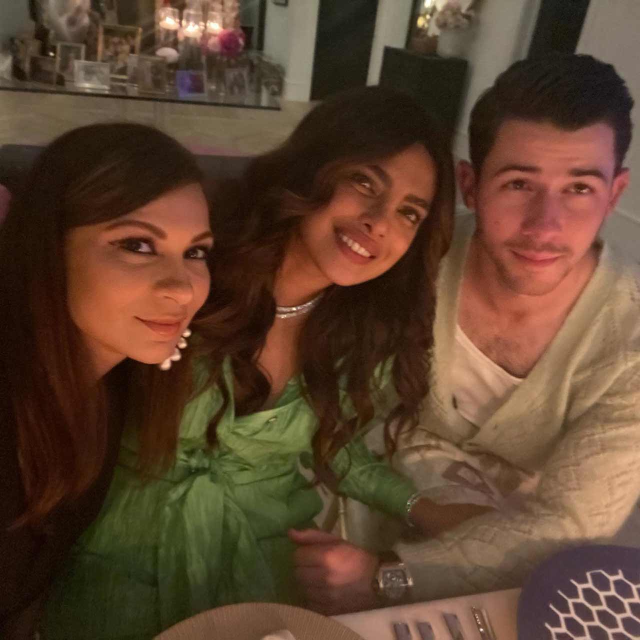 Priyanka Chopra hosted a bash for her manager Anjula Acharia, and the inside pictures show how much fun the girl gang had at the party.