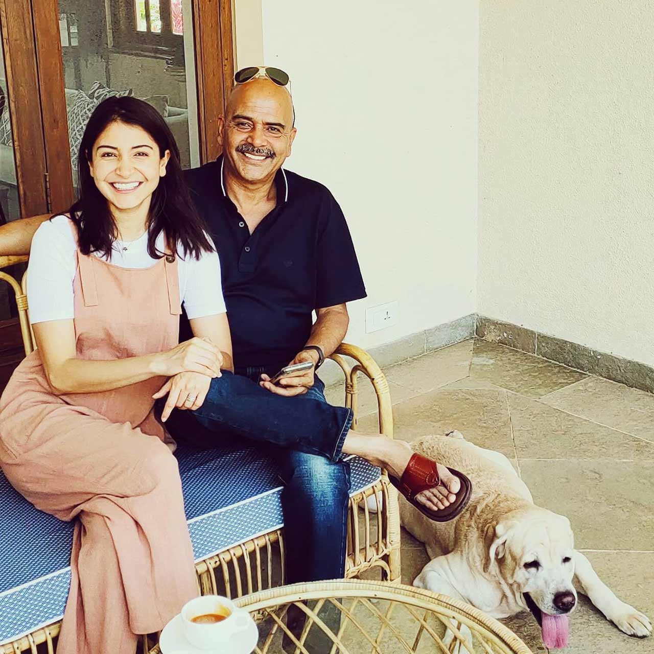 Anushka Sharma's father is an ex-Army officer. Colonel (Retired) Ajay Kumar Sharma is native of Uttar Pradesh.