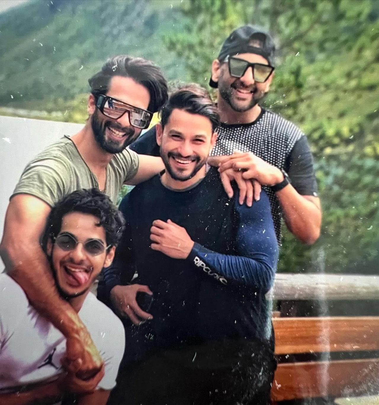 So what exactly was it? Well, Shahid Kapoor, Kunal Kemmu and Ishaan Khatter traveled the way to Europe for their bike trip and the pictures are going to make you plan a vacation with your BFFs right away.