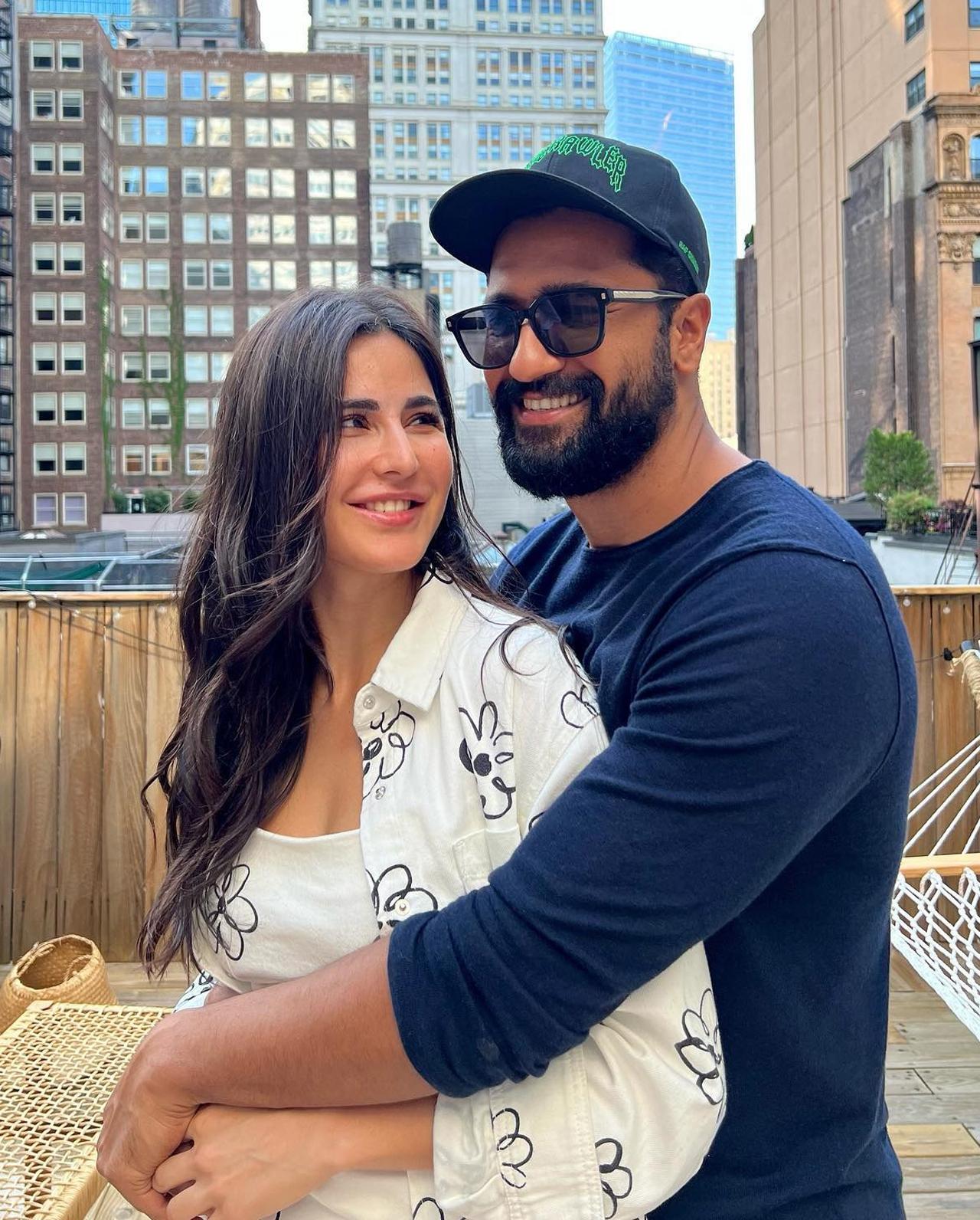 Katrina Kaif and Vicky Kaushal are currently holidaying in New York. The power couple visited Priyanka Chopra's New York restaurant called Sona on Thursday. Meanwhile, on the work front, both Vicky and Katrina have an interesting movie lineup. Vicky Kaushal will star in 'Govinda Nam Mera' with Boomi Pedneker and Kiara Advani. He also owns an untitled movie of Laxman Utekar starring Sara Ali Khan. Vicky will appear in 'Sam Bahadur' of Meghna Gulzar. On the other hand, talking about Katrina Kaif, the actor has 'Tiger 3' in the pipeline, starring Salman Khan. She also has a horror-comedy 'PhoneBhoot' starring Siddhant Chaturvedi and Ishaan Khatter.