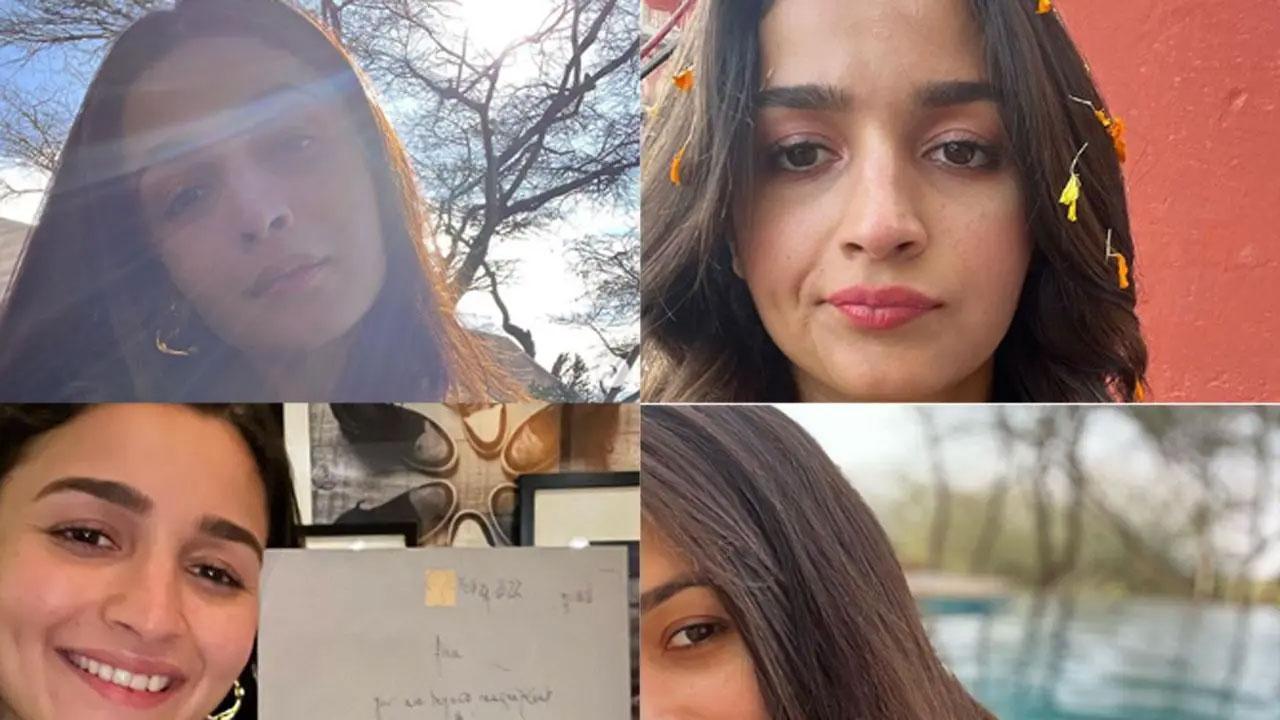 Alia Bhatt, fresh from her dreamy wedding with Ranbir Kapoor, shared her life through four selfies where she posted her pictures from the first four months of 2022. Read the full story here