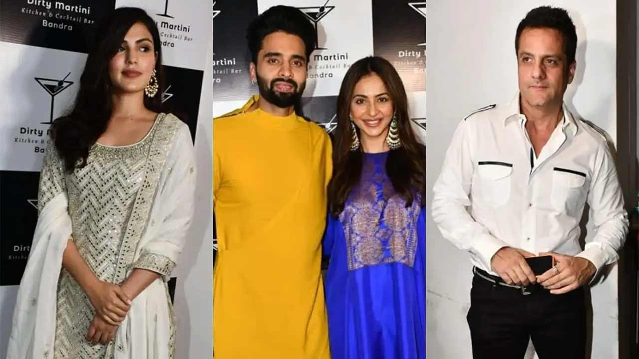 Jackky-Rakul, Fardeen, Rhea grace Saqib-Huma's Eid party
The guests were dressed in all style at the Eid party of Saqib Saleem and Huma Qureshi. The paparazzi clicked celebrities like Jackky Bhagnani-Rakul Preet Singh, Fardeen Khan, Rhea Chakraborty, Sonakshi Sinha and others. All Pictures Courtesy: Yogen Shah. View the entire gallery here.