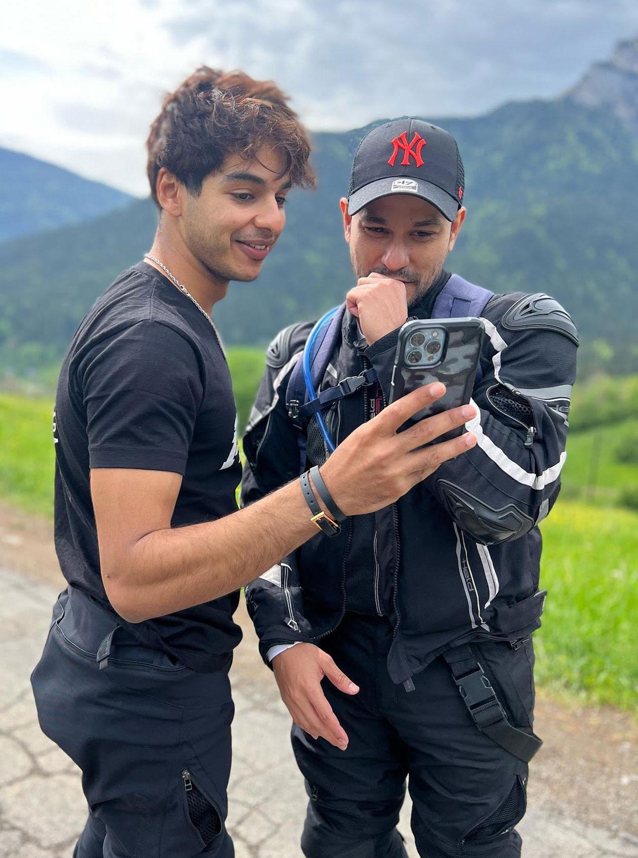 Kunal Kemmu, Ishaan Khatter were recently on a trip to Europe for something exciting and whacky and here is the duo clicking a selfie against the backdrop of the stunning locales.