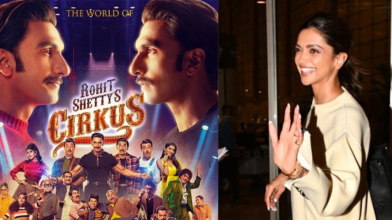 A collage of Ranveer Singh and Deepika Padukone