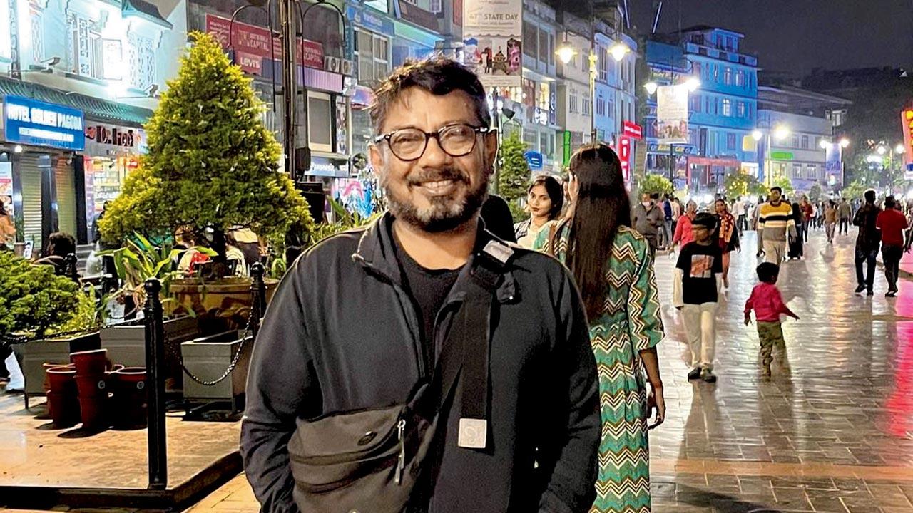 Onir is currently shooting for his next film in Gangtok. Pic courtesy/Instagram