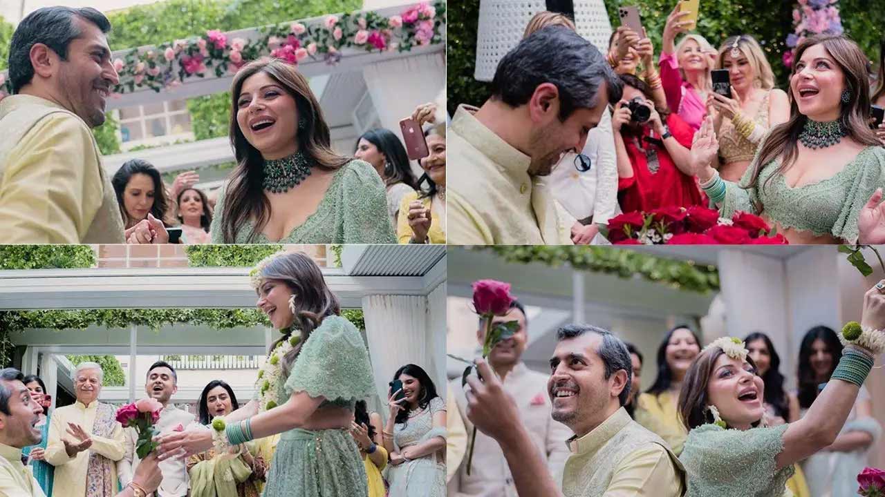 Inside Photos: Bride-to-be Kanika Kapoor is a stunner at her Mehendi ceremony with Gautam
The singer shared multiple pictures on Instagram and expressed her love for Gautam. She was congratulated by Karisma Kapoor, Karishma Tanna, Rhea Chakraborty and many other celebrities. All Pictures Courtesy: Official Instagram Account/Kanika Kapoor. View all photos here.