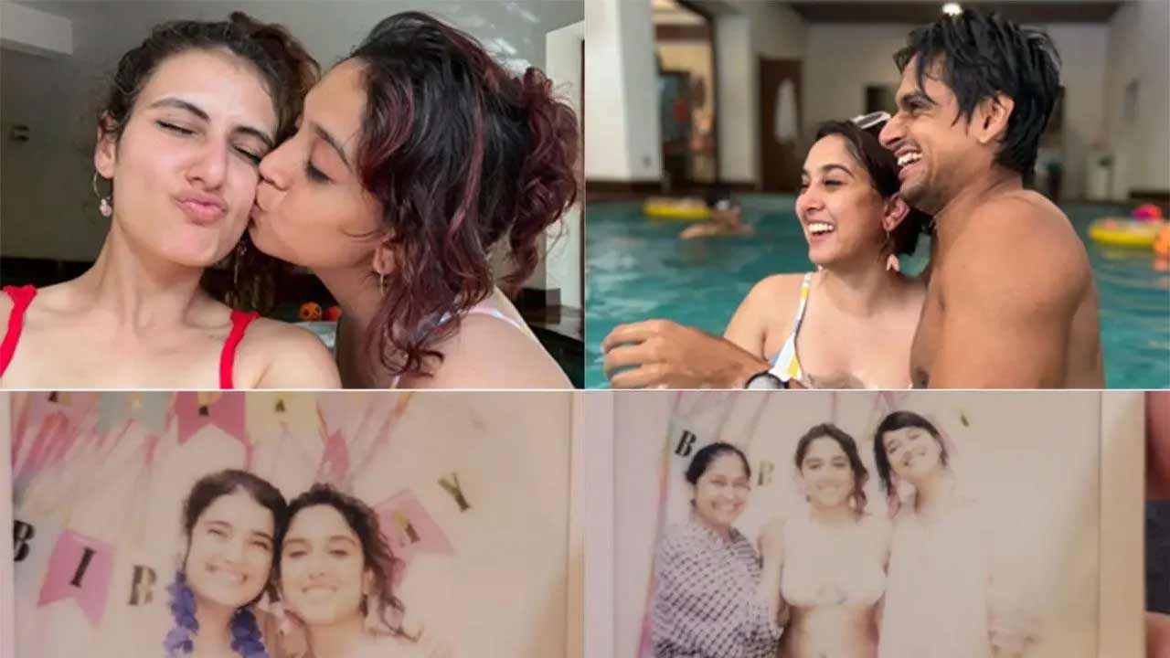 Ira Khan: If everyone is done hating and trolling my last birthday photo dump, here are some more
Aamir Khan's daughter Ira Khan was trolled for sharing her birthday pictures on social media wearing a swimsuit before her father Aamir Khan and other guests. Unperturbed, she has uploaded some more with as savagery as possible. All Pictures Courtesy: Ira Khan's Instagram Account. Read the entire story here.