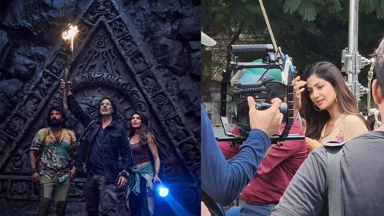 Viral Pictures Of The Week
Netizens are intrigued by Akshay Kumar's 'Ram Setu' first look. Shilpa Shetty shoots for a new project. Shah Rukh Khan's 'Mannat' nameplate gets a stylish makeover. Katrina Kaif clicked on the sets of 'Merry Christmas'. All Pictures Courtesy: Instagram, PR. View all photos here.