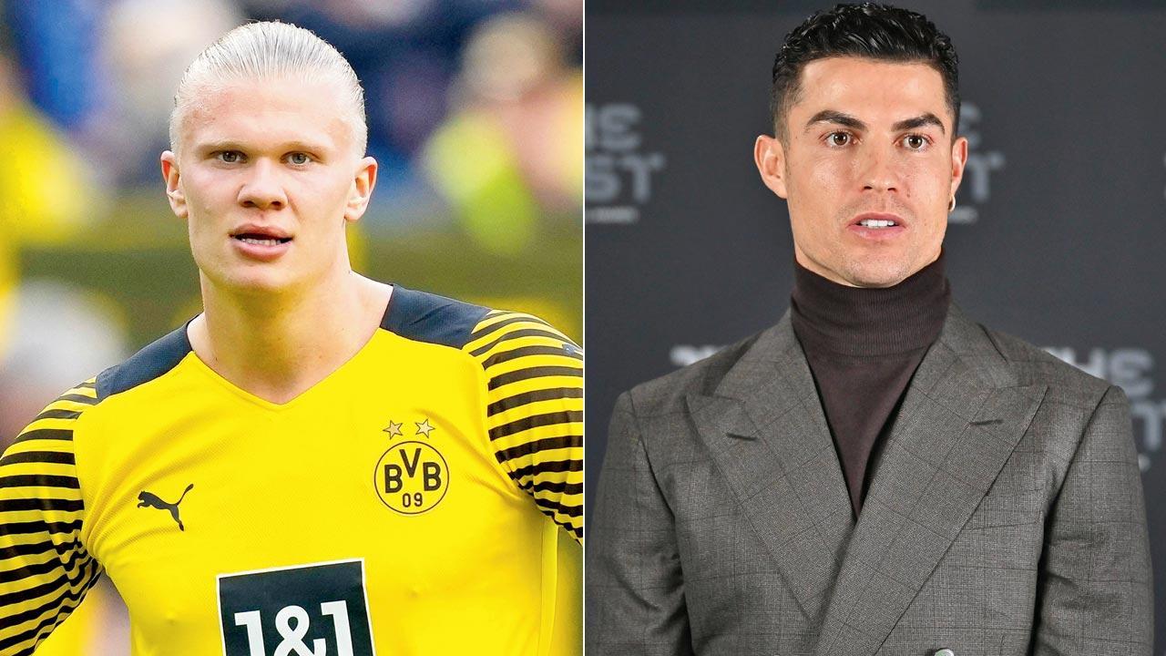 Haaland eats it like Ronaldo!