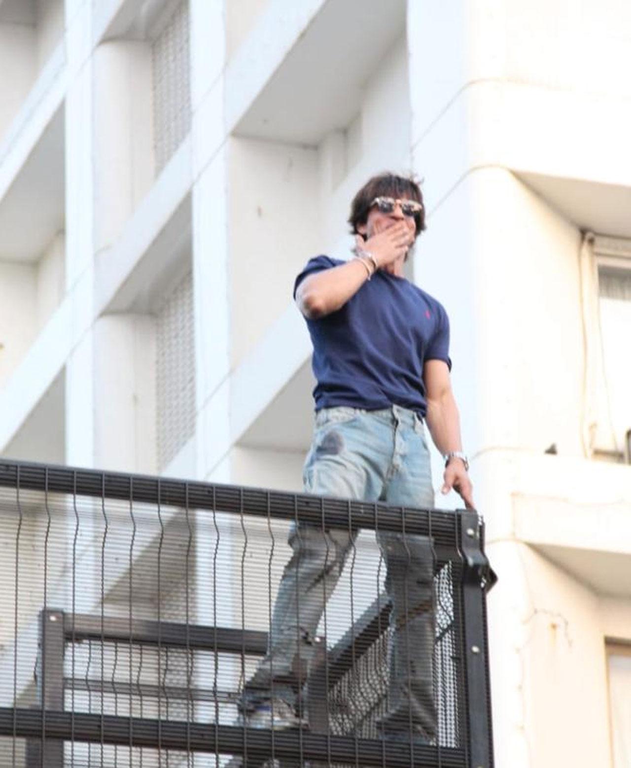 Filmmaker Rajkumar Hirani and superstar Shah Rukh Khan who will collaborate for the very first time. Their film Dunki was announced today with an endearing video unit unveiling the title and features Raj Kumar Hirani and Shah Rukh Khan as themselves in a playful banter about them doing a film together.