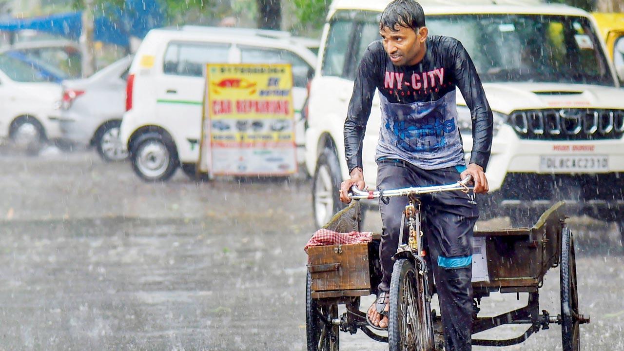 Relief pours over Delhi, after two-week sizzle 