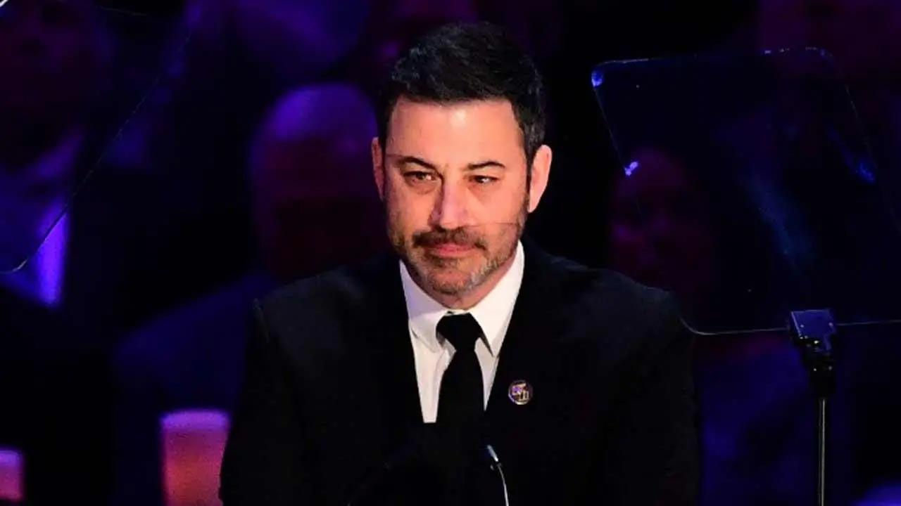 Jimmy Kimmel tearfully addresses Texas school shooting incident