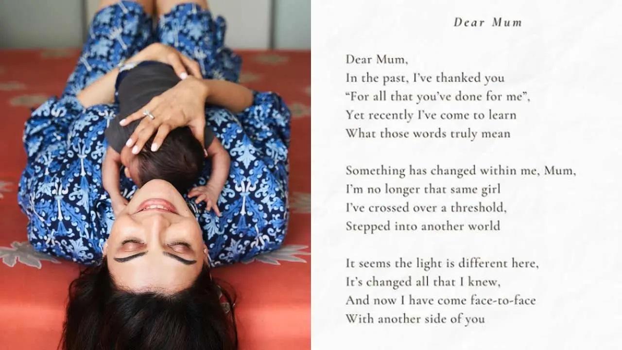 Kajal, who also shared the first picture of her son Neil with a heartfelt note on Sunday, had penned a poem for her mother as she expressed her gratitude towards her mother Suman Aggarwal for being the best grandmother to Neil. Read full story here
 