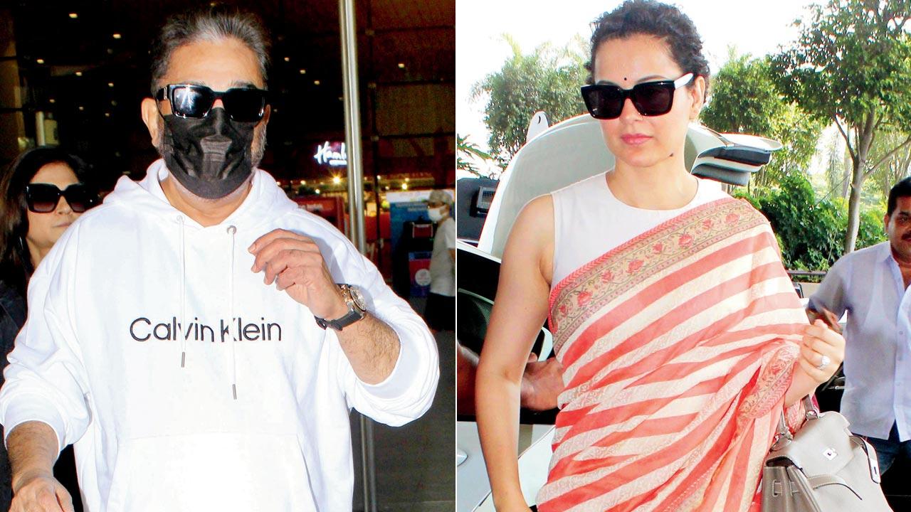 Kamal Haasan and Kangana Ranaut