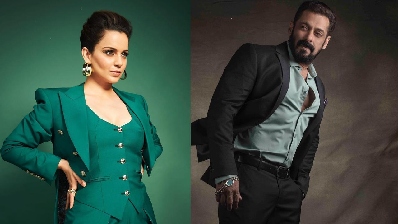 Kangana Ranaut thanks Salman Khan for praising 'Dhaakad', pens a note for the actor