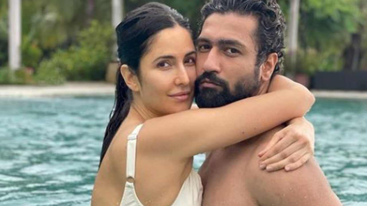 Newlyweds Katrina Kaif, Vicky Kaushal raise temperature with their latest pool picture