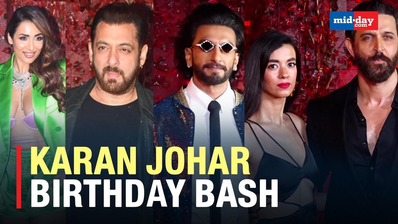 Salman Khan, Aamir Khan, Ranveer Singh And Others At Karan Johar's Birthday Bash