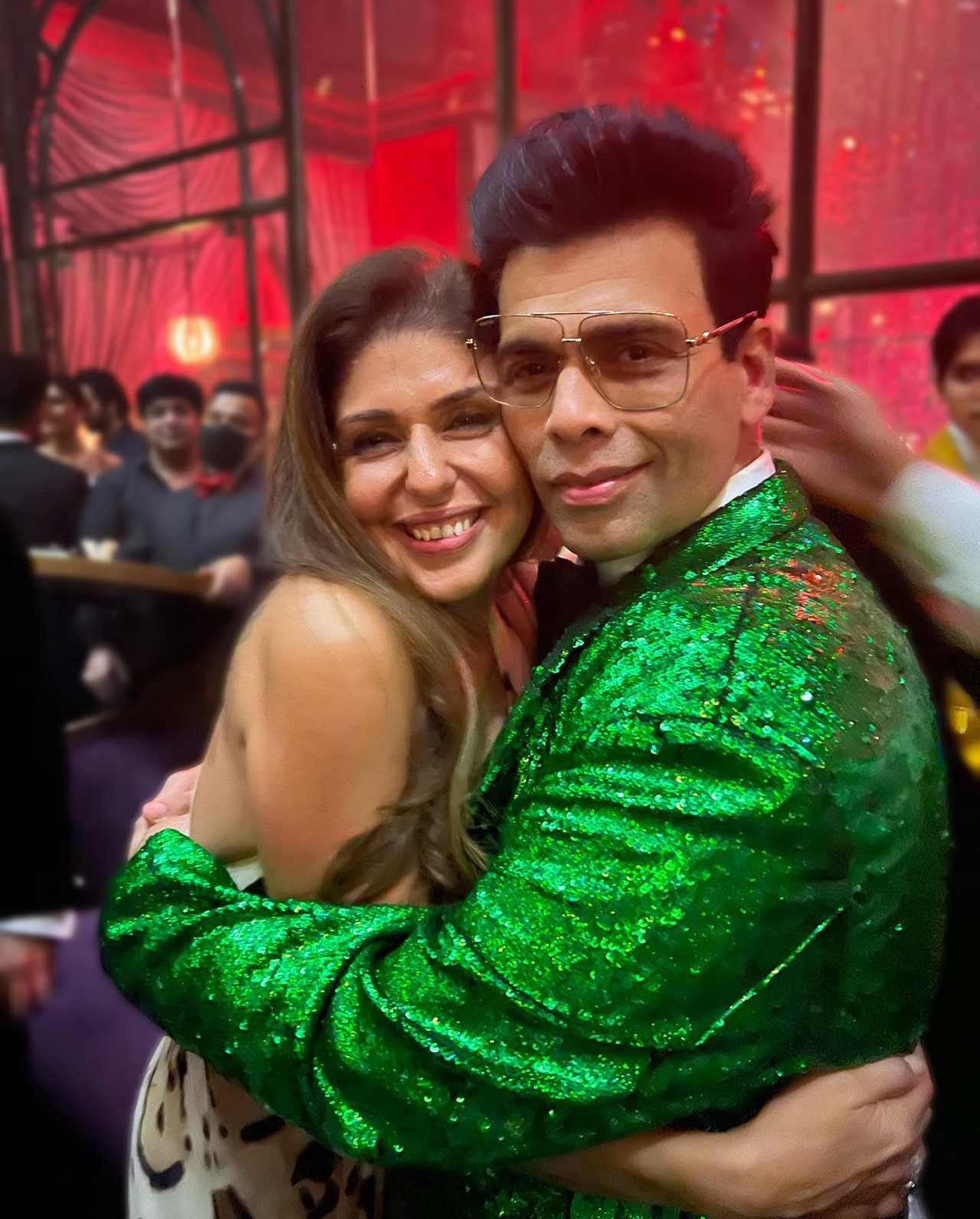 For the celebration, Karan Johar organised a grand birthday bash at his Bandra residence and invited all his close friends. Anaita Shroff Adjania, Raveena Tandon, Preity Zinta, and a lot of celebrities shared some inside photos from the party and the pictures have taken over the internet.