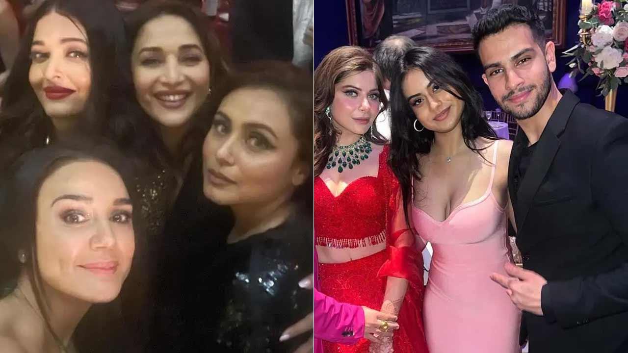 Suhana Khan, Karan Johar's birthday bash; Nysa Devgan at Kanika's wedding