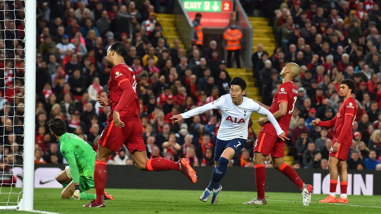 Liverpool’s title bid hit by Spurs draw