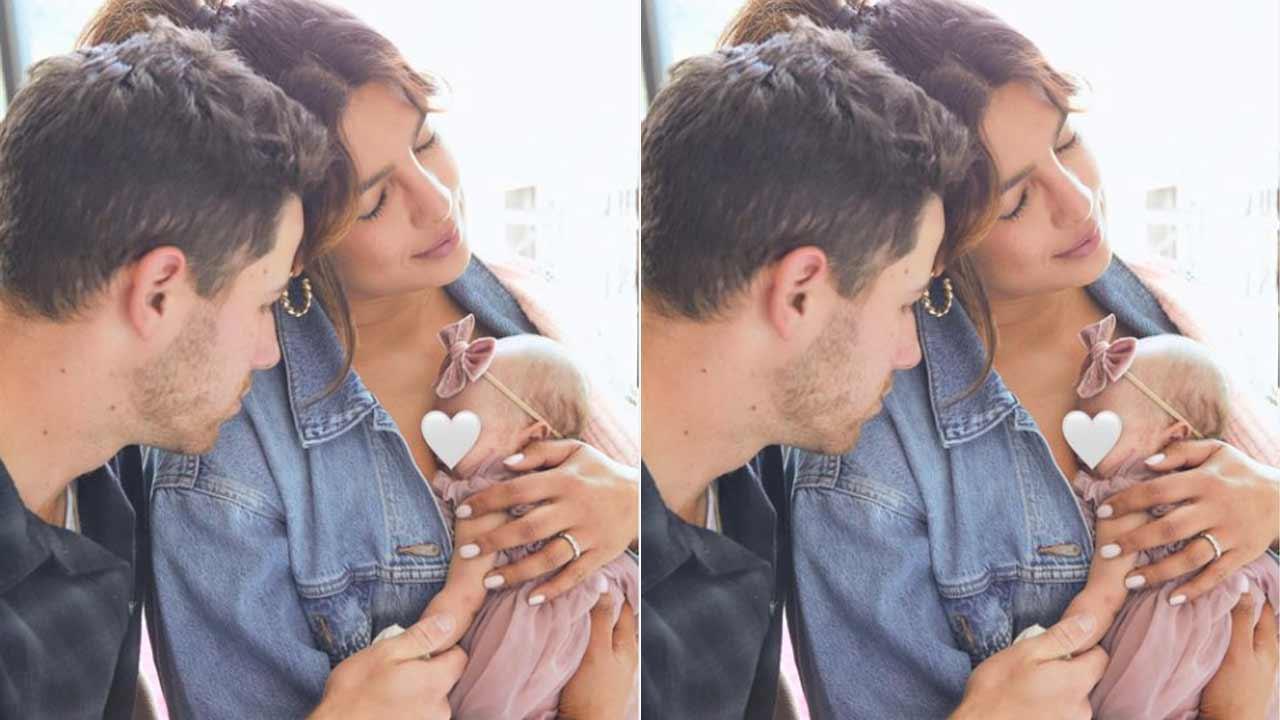 Priyanka Chopra unveils the first glimpse of their daughter 'MM', brings her home after 100 days