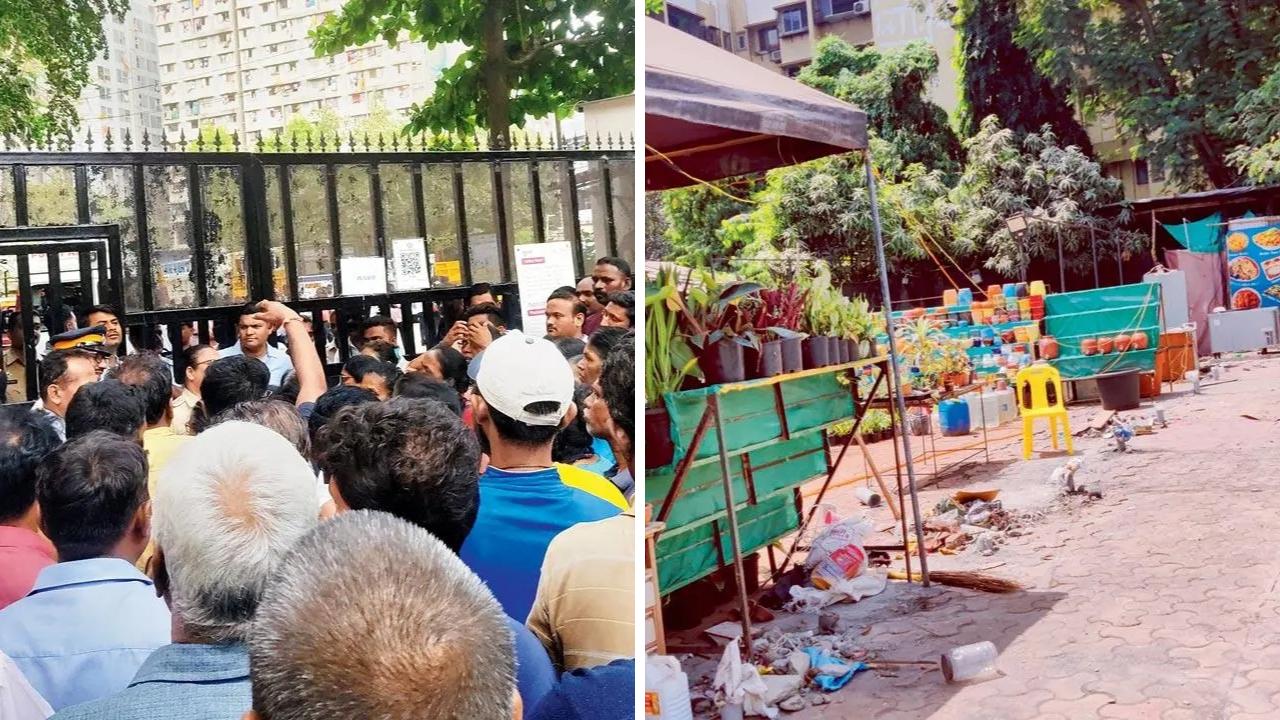 Angry residents storm Adani power plant, illegal Borivli Chowpatty dismantled