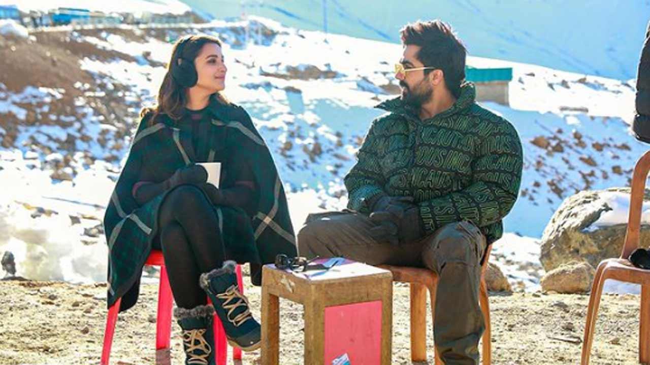 Parineeti shoots at minus 12 degrees with Harrdy Sandhu, says 'camera froze'