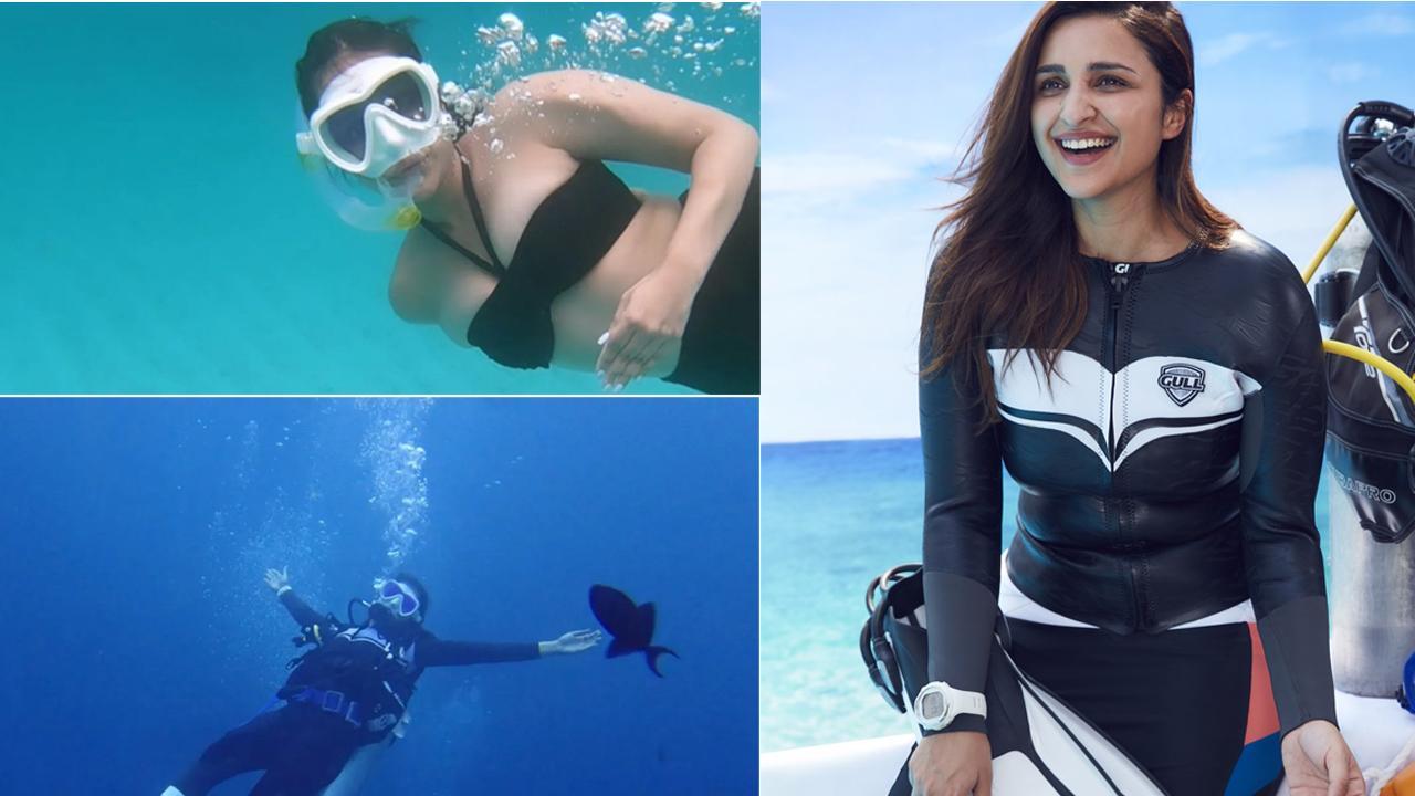 Parineeti Chopra welcomes fans into her 'underwater world'; intends to change their lives