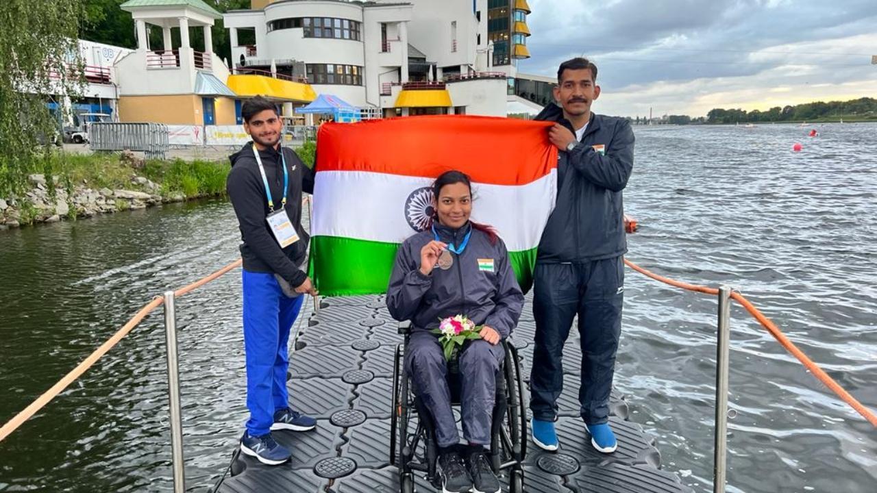 Para-canoeist Prachi Yadav creates history, bags bronze in Paracanoe World Cup